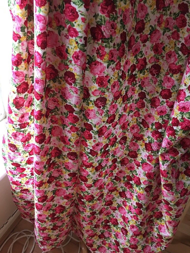 Rose Floral Cotton