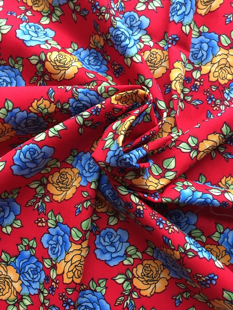 Bold Floral Cotton