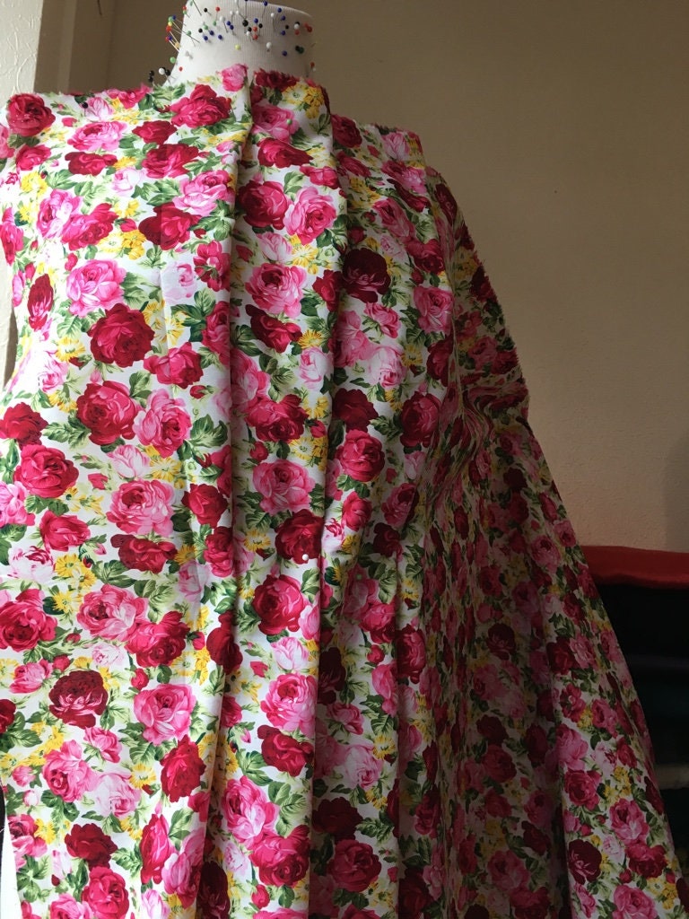 Rose Floral Cotton