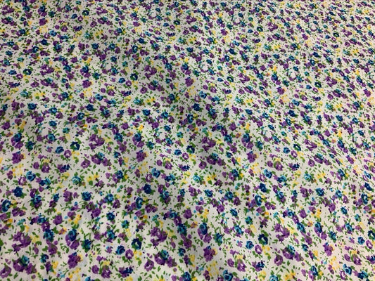 Floral Polycotton