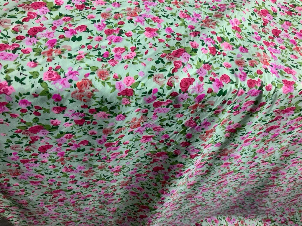 Floral Polycotton