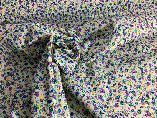 Floral Polycotton