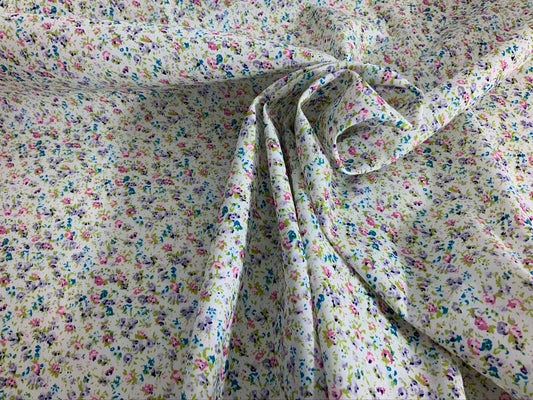 Floral Polycotton