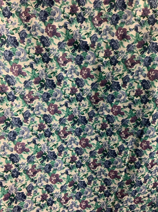 Floral Polycotton