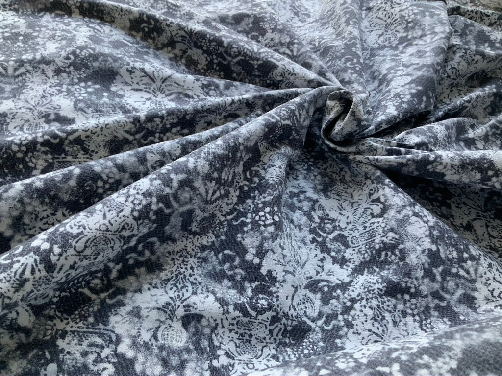 Tie and Dye Stretch Denim