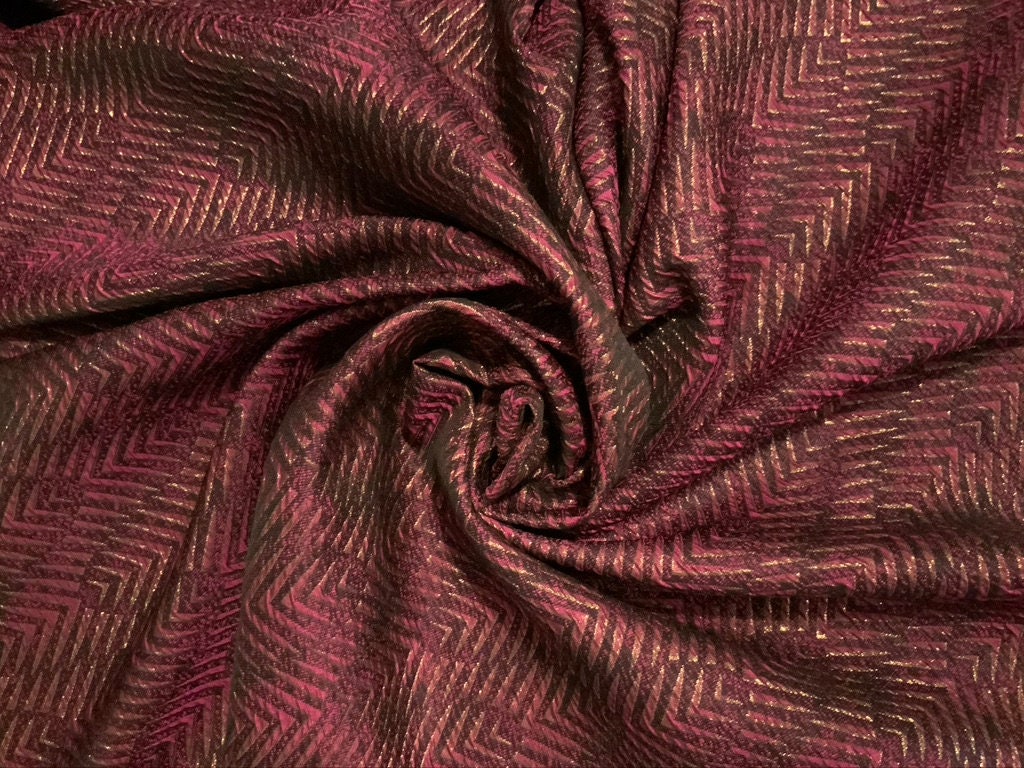 Spiral Lurex Brocade