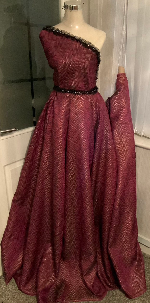 Spiral Lurex Brocade
