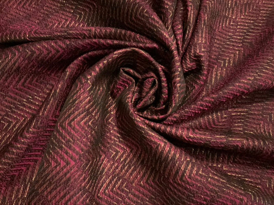 Spiral Lurex Brocade