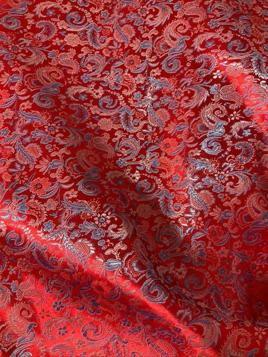 Floral Reflective Brocade