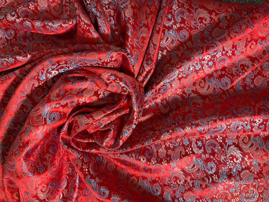 Floral Reflective Brocade