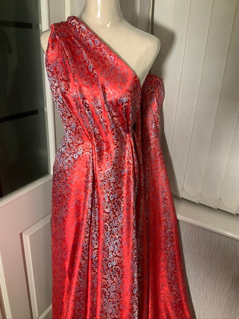 Floral Reflective Brocade