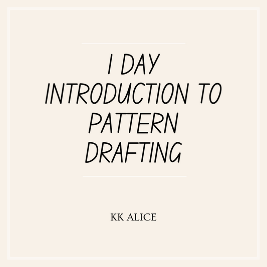 1 Day Introduction to Pattern Drafting