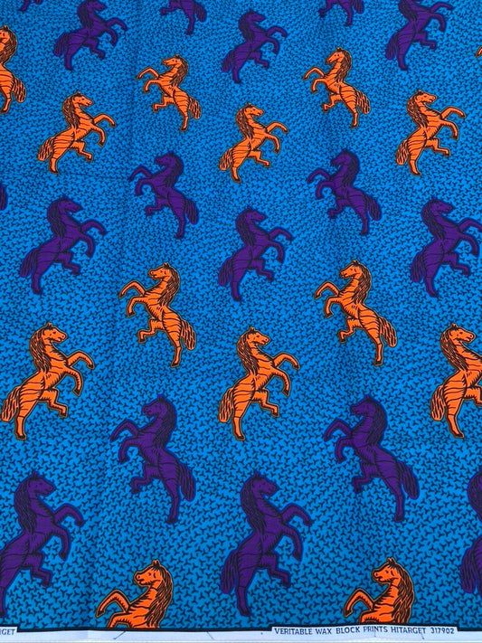 6 yrds High Quality African Wax Print - Ankara -  Brilliant Colour