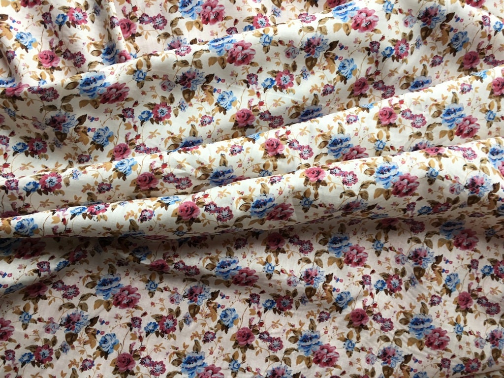 Floral Cotton  Fabric