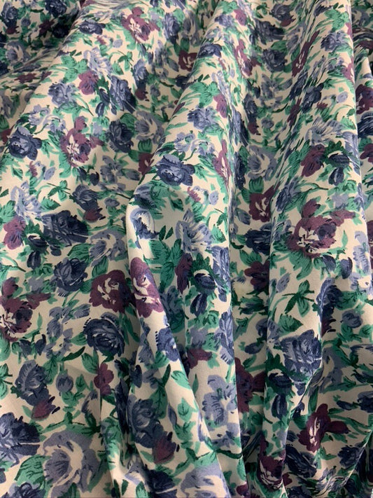 Floral Polycotton