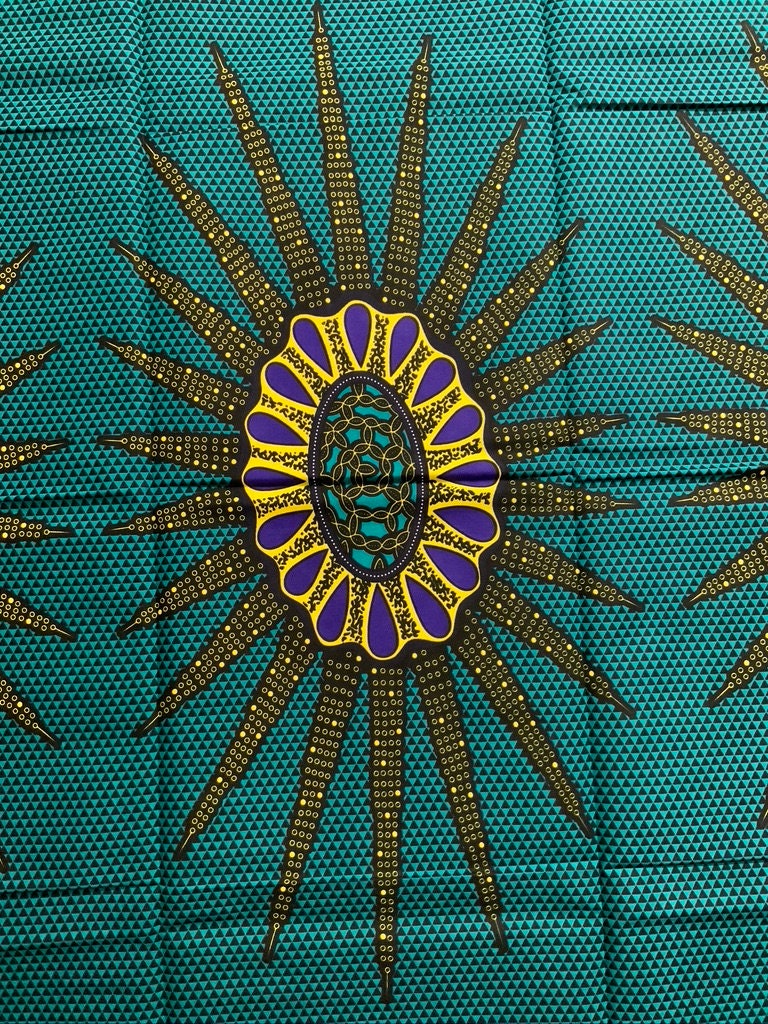 Mint, African Fabric