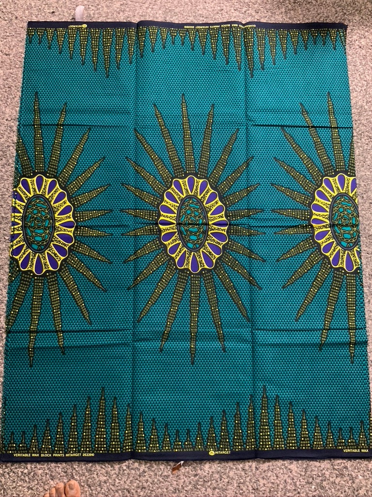 Mint, African Fabric