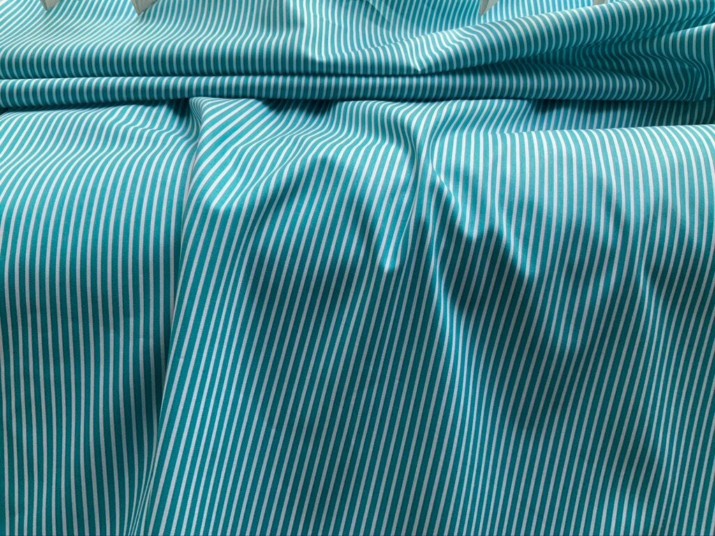 Candy Stripe Cotton Poplin