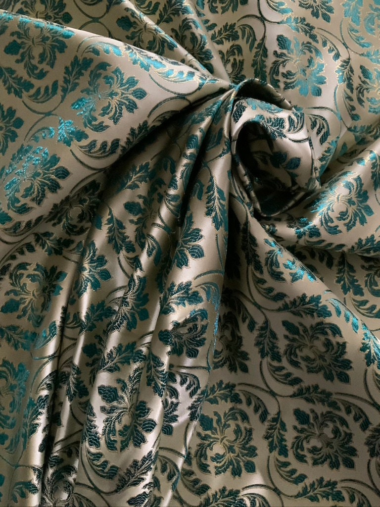 Beautiful Green Brocade