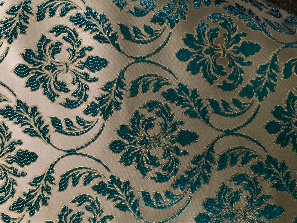 Beautiful Green Brocade